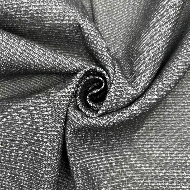 Tissus à tissu flottant à double teinte 75D*75D+40D+150D 97% polyester 3% spandex