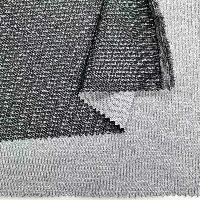 Tissus à tissu flottant à double teinte 75D*75D+40D+150D 97% polyester 3% spandex