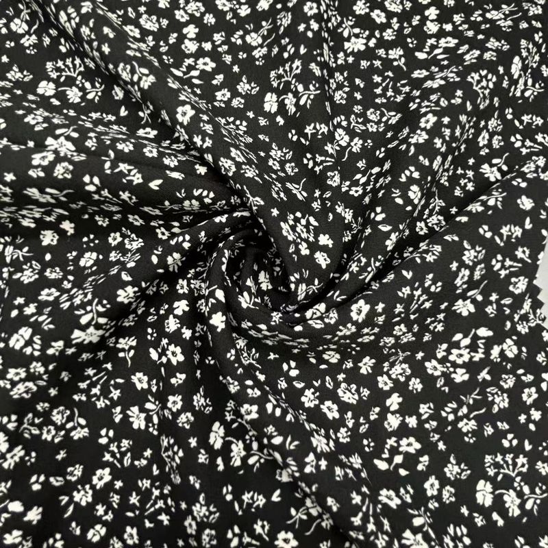Imitation de style simple Tissu de sérigraphie coton comme sensation 121GSM 50D+50D*50D+50D