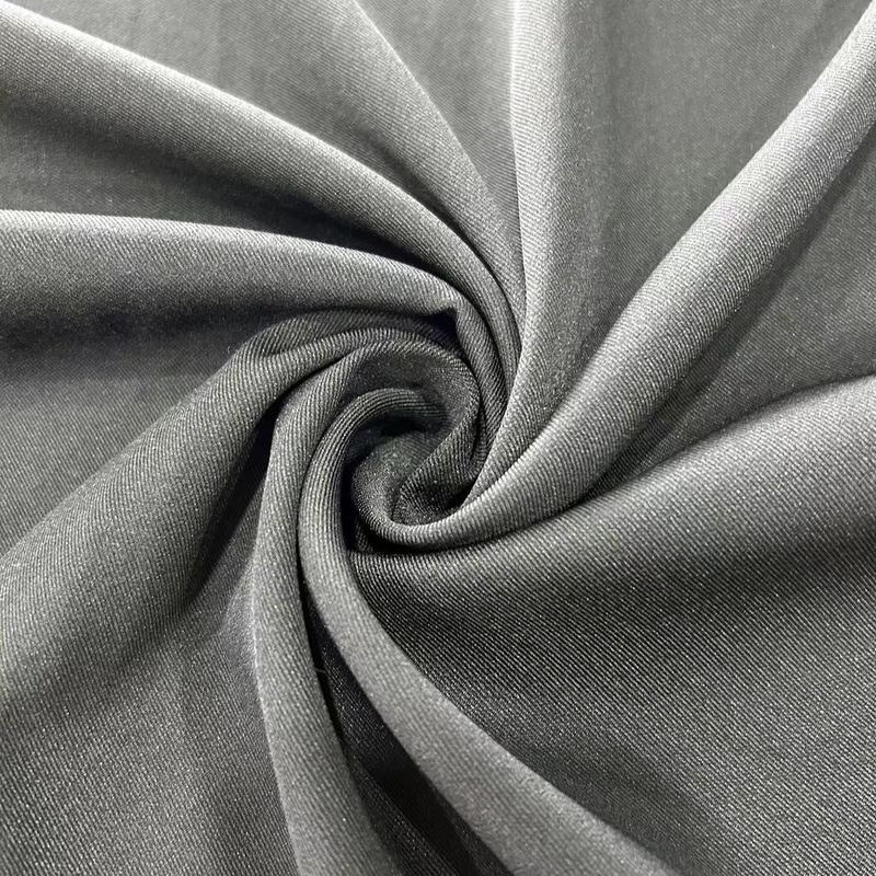 4 façons d'étirer le tissu de spandex de polyester 100D+40D*100D+40D Pour les vêtements de sport