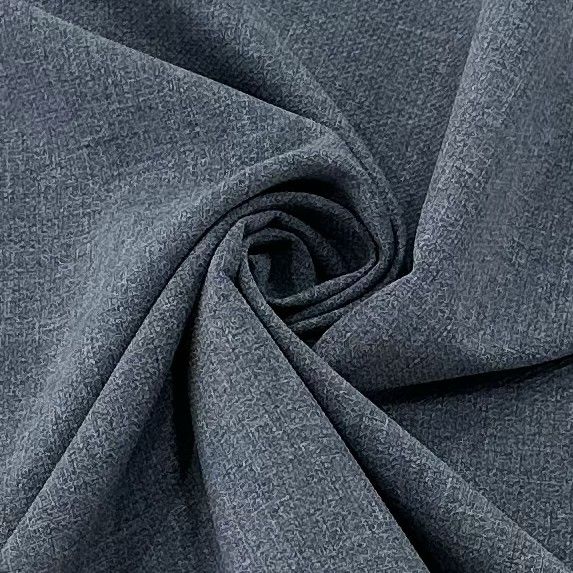 Tissu de polyester cationique recyclé 150GSM DTY Tricot à la couture à diamants