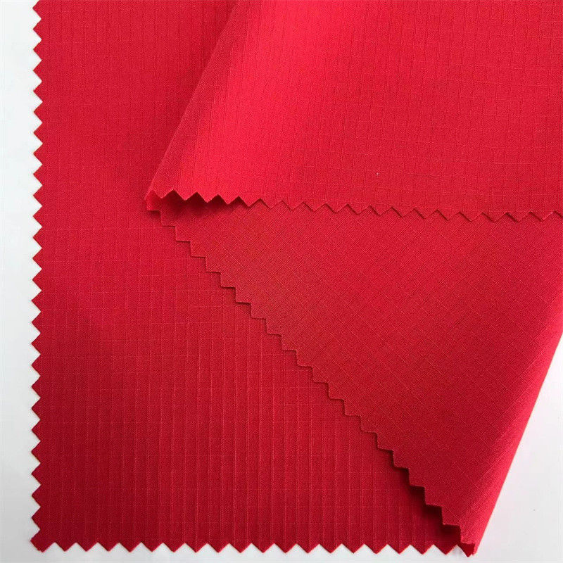 75D Tissu à grille double ligne 75D+40D*75D+40D/2 92% Polyester 8% Spandex 133GSM 57