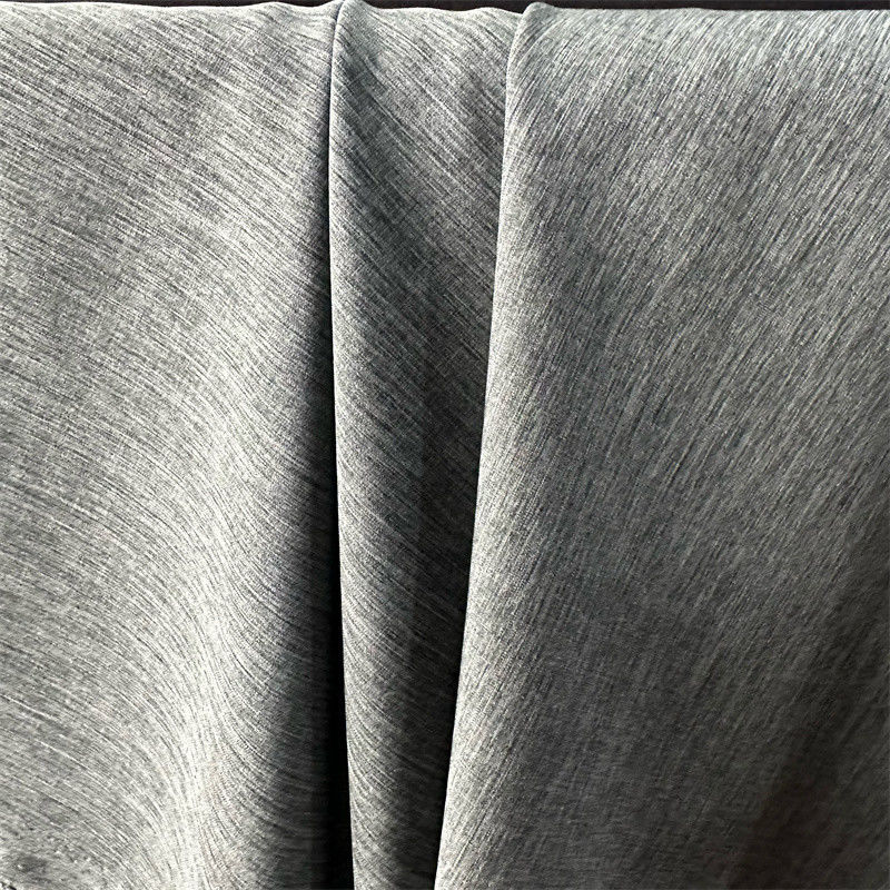Tissu de polyester recyclé en tissus simples 40D+40D+40D*2 130GSM Tissu de polyester et spandex