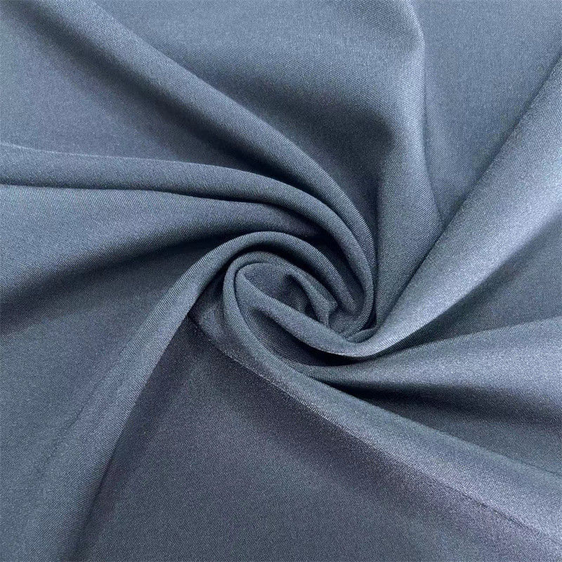 Tissu de polyester recyclé en tissus simples T800 75D/48F*75D/48F 150GSM 55