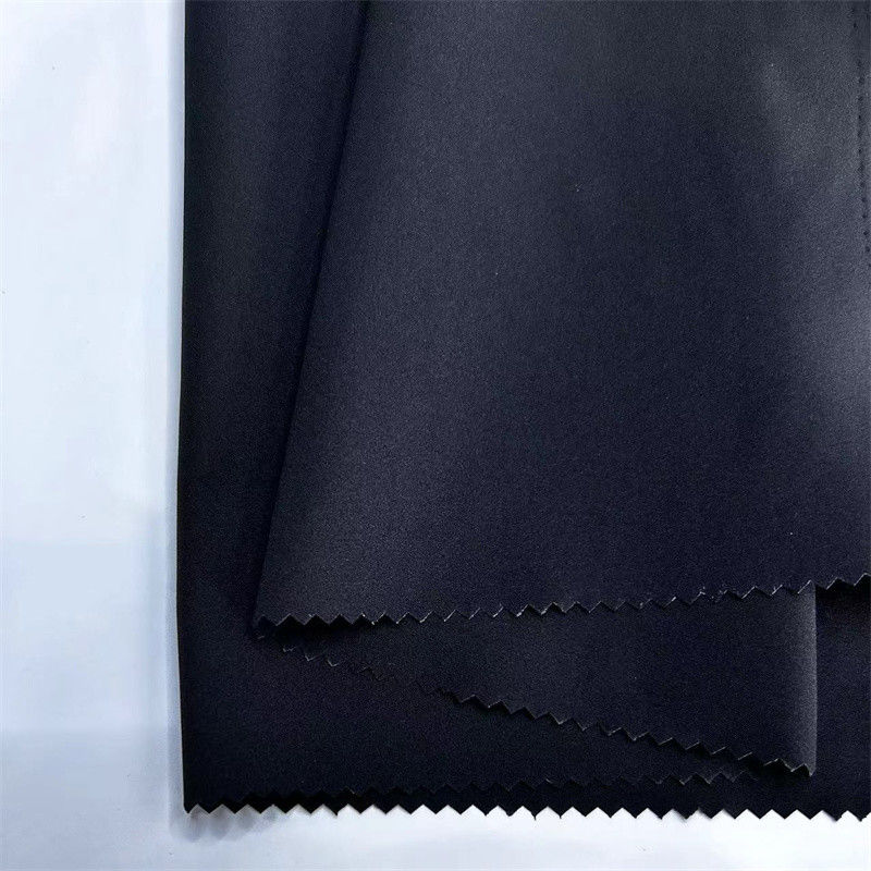 Tissu de polyester recyclé en tissus simples T800 75D/48F*75D/48F 150GSM 55