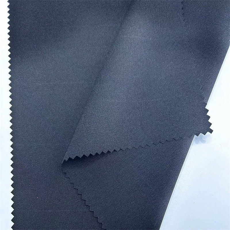 Tissu de polyester recyclé tordu 150D/48F+40D+150D/96F+40D*2 92% Polyester 8% spandex