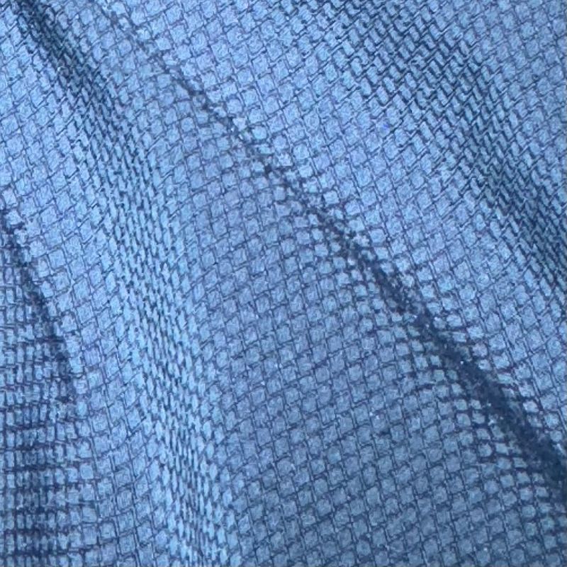 polyester recyclé haut de gamme à double fil en tissu en diamants 75D+40D*75D+40D 145GSM