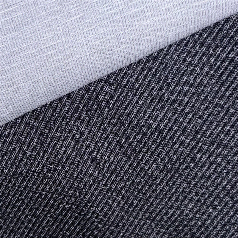 Polyester mélangé en tissu étiré plaqué / tissu gingham 50D*50D+50D+40D/100D+40D 94% Polyester recyclé 6% spandex