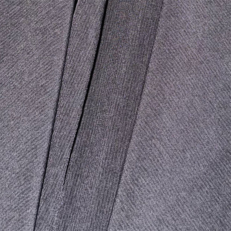Tissu à bande verticale en nylon recyclé 70D+40D+70D+40D*70D+40D 89% Nylon recyclé 11% Spandex 130GSM