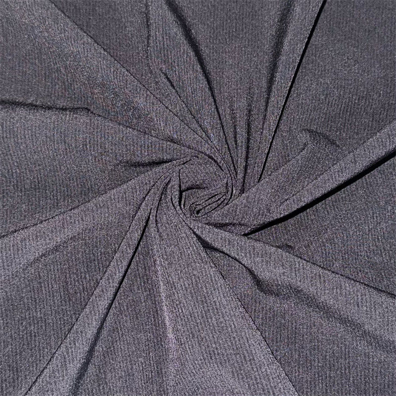 Tissu à bande verticale en nylon recyclé 70D+40D+70D+40D*70D+40D 89% Nylon recyclé 11% Spandex 130GSM