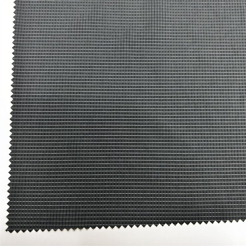 75D T400 Tissu à grille creuse à faible élasticité 100% polyester recyclé