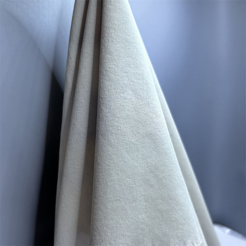 Matte nylon quatre côtés élastique bandes horizontales sensation fine coton doux élastique faire chemises pantalons