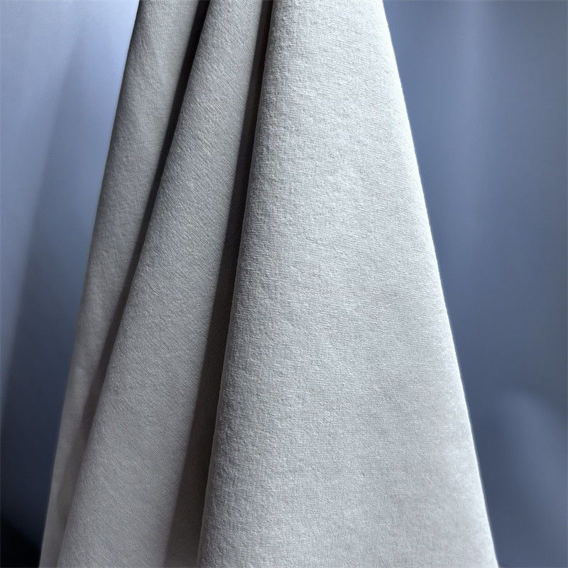 Matte nylon quatre côtés élastique bandes horizontales sensation fine coton doux élastique faire chemises pantalons