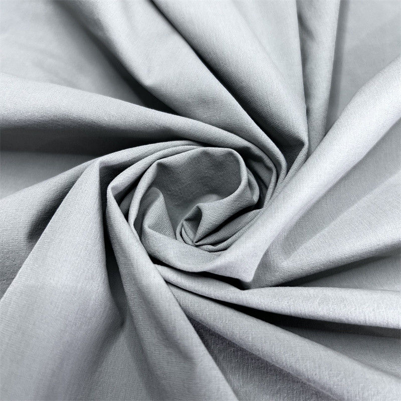 Matte nylon quatre côtés élastique bandes horizontales sensation fine coton doux élastique faire chemises pantalons