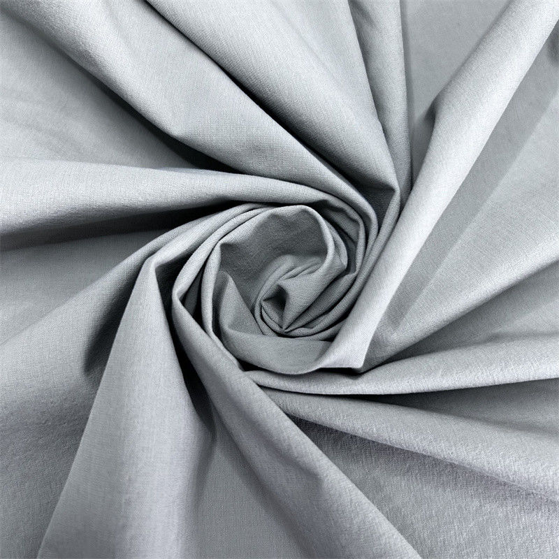 Matte nylon quatre côtés élastique bandes horizontales sensation fine coton doux élastique faire chemises pantalons