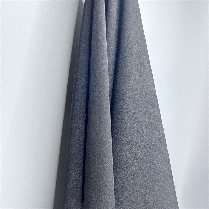 70D Tissé en nylon semi-brillant tordu Tissé simple à quatre côtés Élastique 70D+40D*70D+40D Élastique doux
